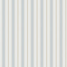 9816-5 Royal Stripe Blue and Beige Essential Stripes Wallpaper by Galerie