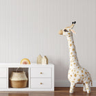 9817-3 Closet Stripe Silver Grey Essential Stripes Wallpaper by Galerie