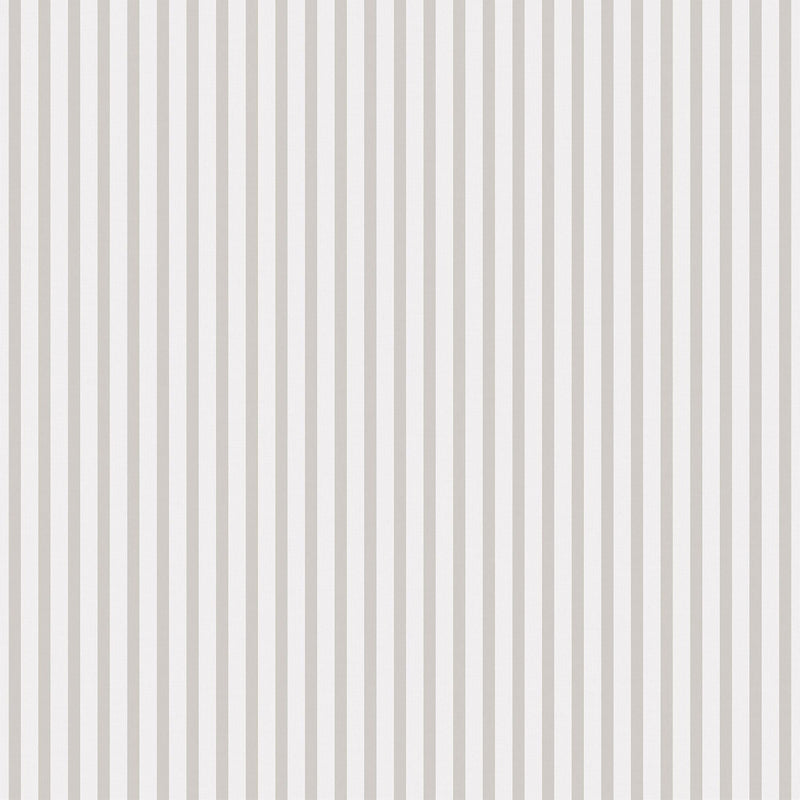 9817-3 Closet Stripe Silver Grey Essential Stripes Wallpaper by Galerie