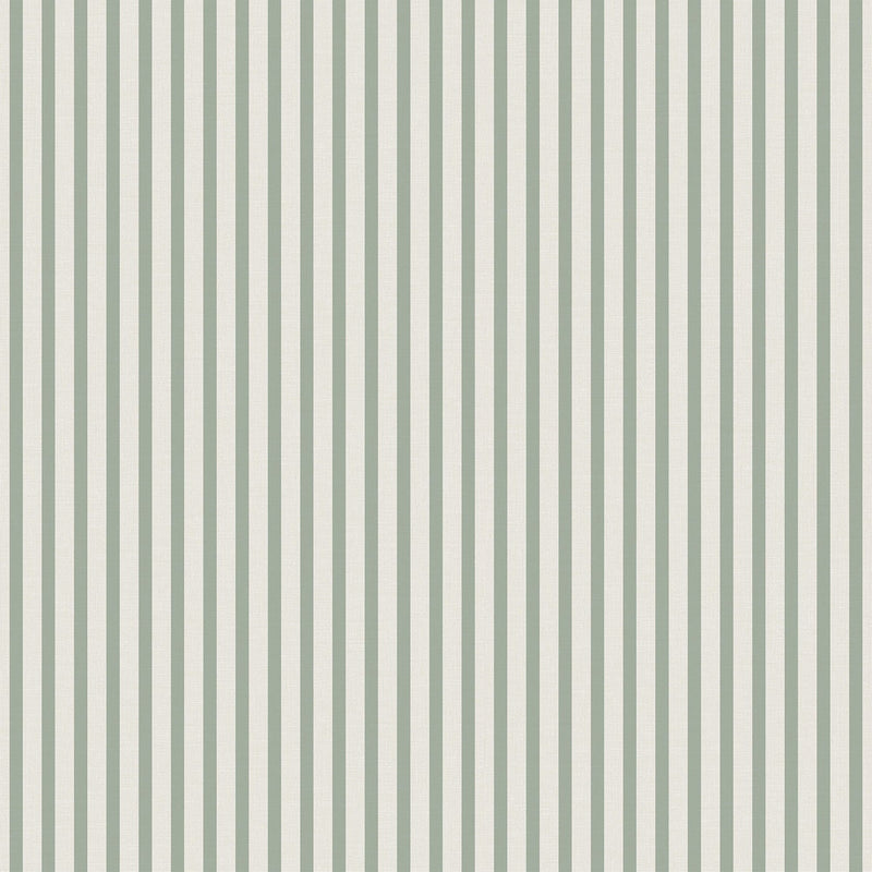 9817-4 Closet Stripe Green Essential Stripes Wallpaper by Galerie
