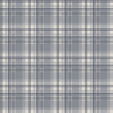 9819-1 Oxford Blue Essential Stripes Wallpaper by Galerie