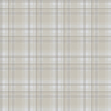 9819-2 Oxford Beige and Silver Grey Essential Stripes Wallpaper by Galerie