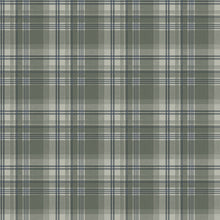 9819-5 Oxford Green and Blue Essential Stripes Wallpaper by Galerie