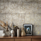 99120 Aged Concrete Natural Opulence Greige Wallpaper By Galerie
