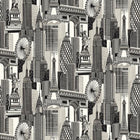 99270 Skyline Flock Wallpaper by Holden