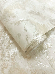 99370 Calacatta Bead Champagne Wallpaper by Holden Decor