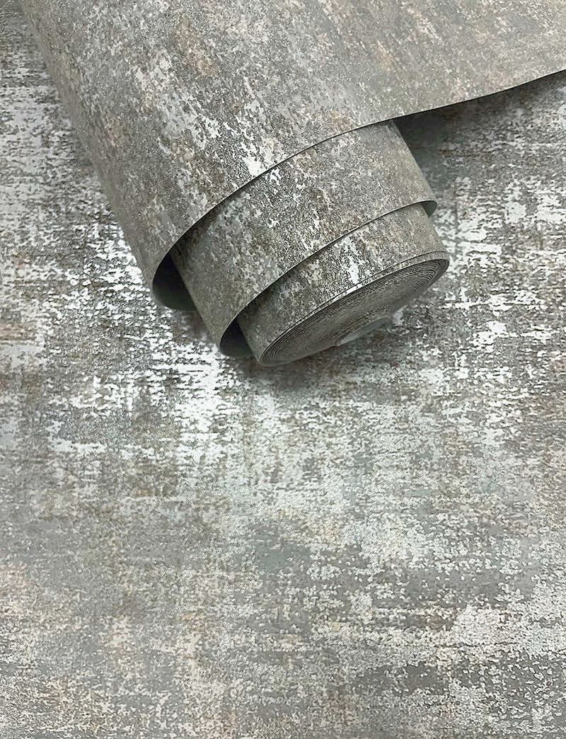 99400 Brindle Bead Grey/Silver Wallpaper by Holden