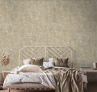 99401 Brindle Bead Taupe Wallpaper by Holden