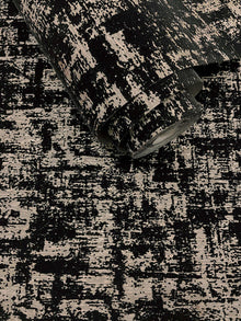 99406 Brindle Flock Black Wallpaper by Holden