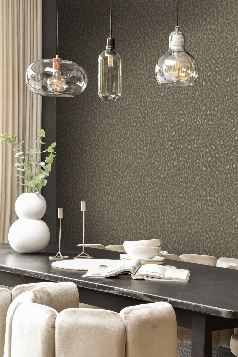 99530 Makucha Bead Taupe Wallpaper by Holden Decor