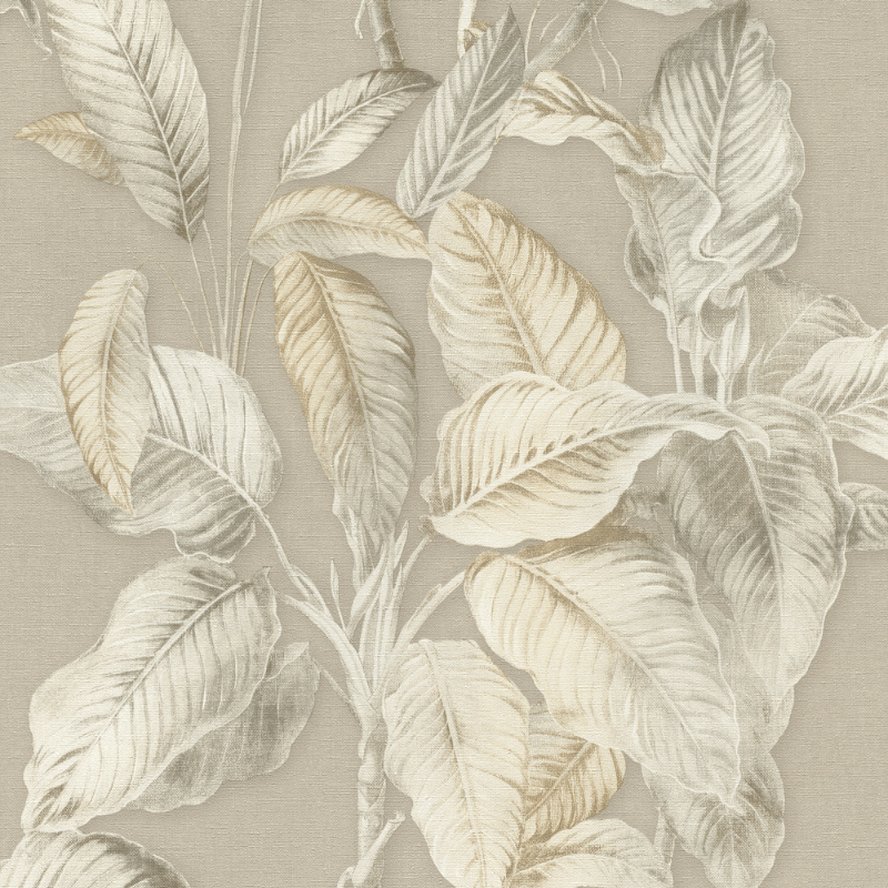 571455 Boho Palm Neutral Wallpaper by Rasch
