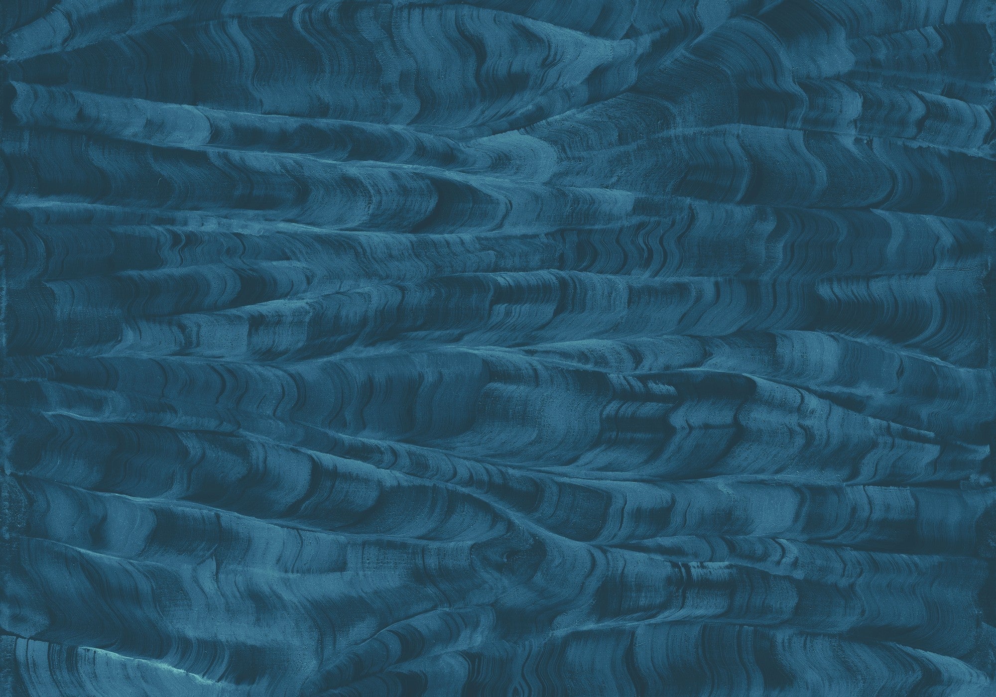 A00103 Sand Waves Sapphire Geo Mural by Coordonné