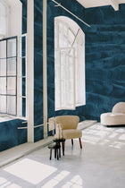 A00103 Sand Waves Sapphire Geo Mural by Coordonné