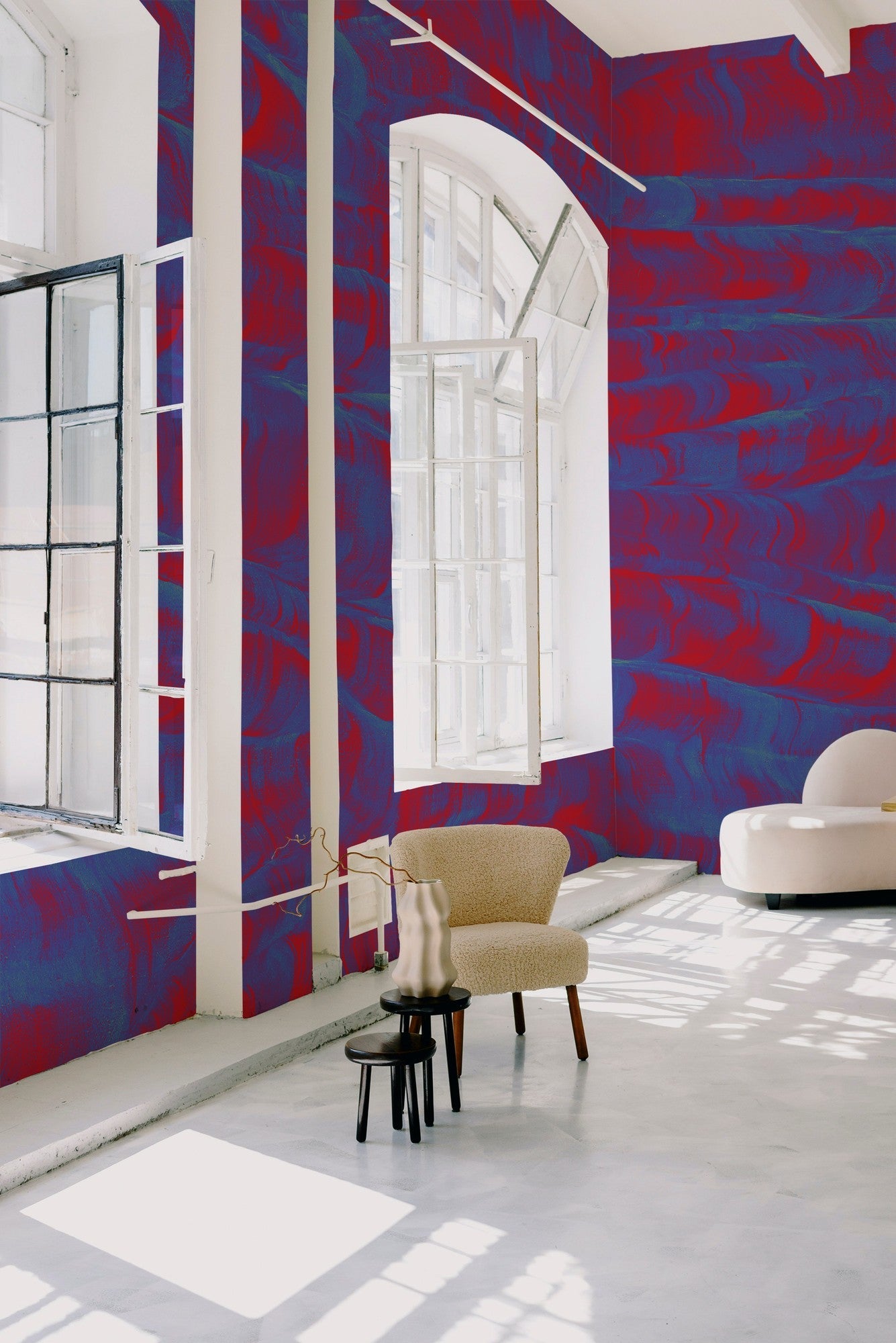 A00104 Sand Waves Magma Geo Mural by Coordonné