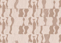 Archeological Sand Geo Mural by Coordonné
