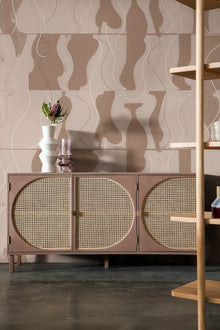A00108 Archeological Sand Geo Mural by Coordonné