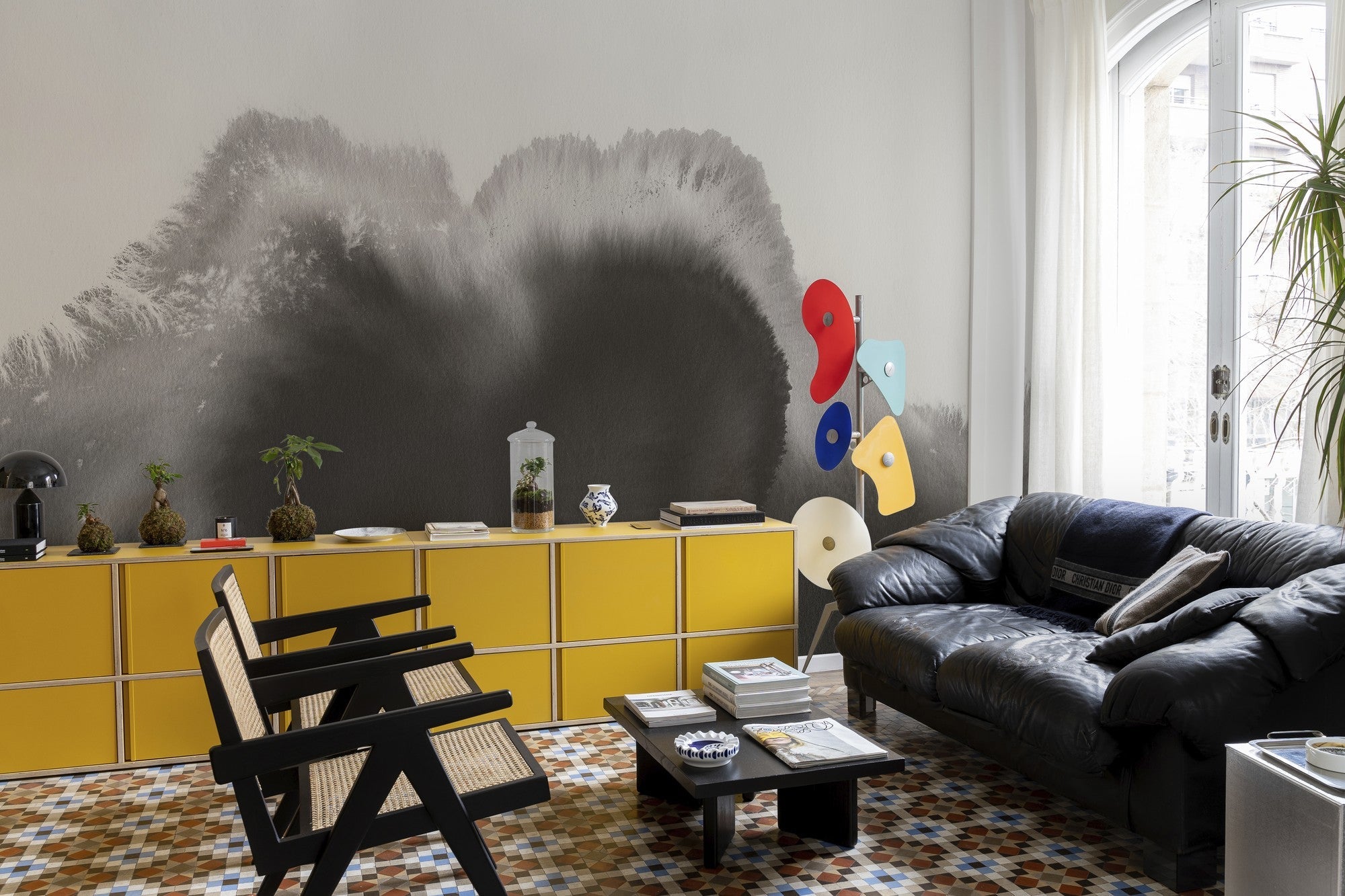 A00120 Coral Reefs Onyx Geo Mural by Coordonné