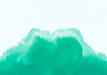 A00121 Coral Reefs Aqua Geo Mural by Coordonné
