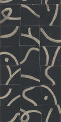 Cubic Routes Onyx Geo Wallpaper by Coordonné