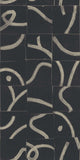 Cubic Routes Onyx Geo Wallpaper by Coordonné