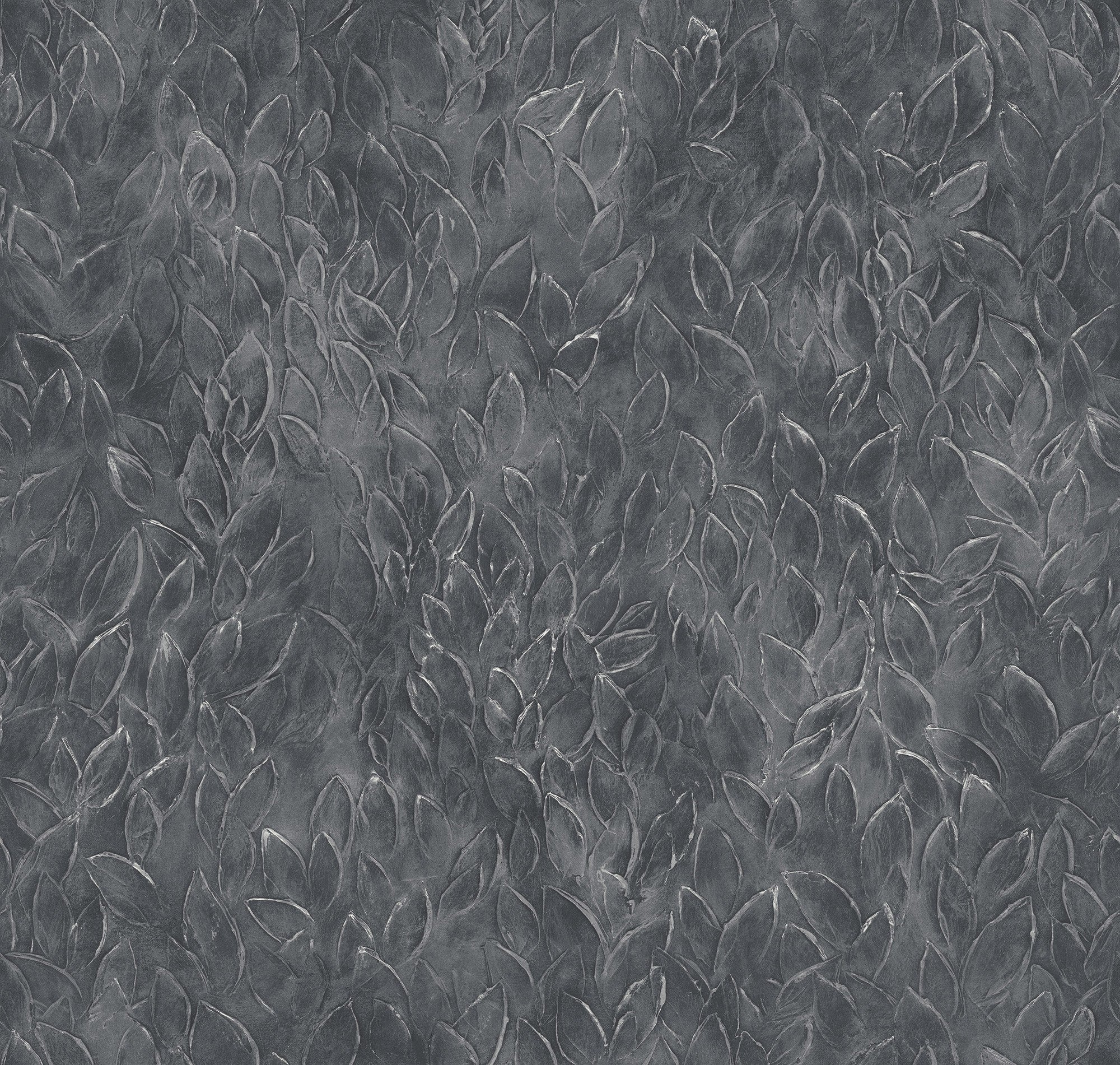 A00138 Rob Leaves Onyx Geo Wallpaper by Coordonné