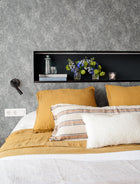A00138 Rob Leaves Onyx Geo Wallpaper by Coordonné