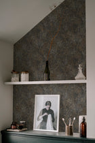 A00139 Rob Leaves Quartz Geo Wallpaper by Coordonné