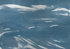 A00145 Marine Xray Metallics Silver Geo Mural by Coordonné