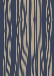 A00151 Tectonic Faults Sapphire Geo Wallpaper by Coordonné