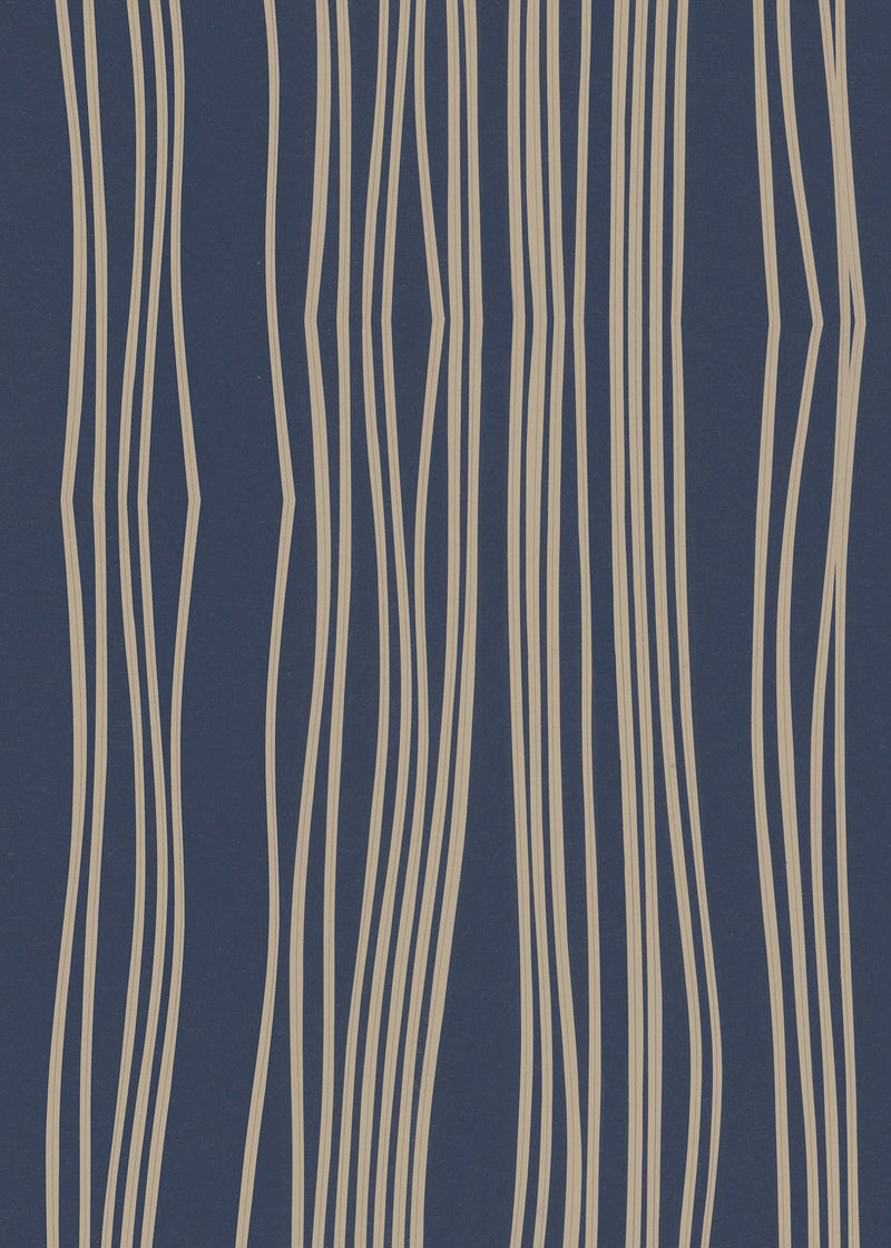 A00151 Tectonic Faults Sapphire Geo Wallpaper by Coordonné