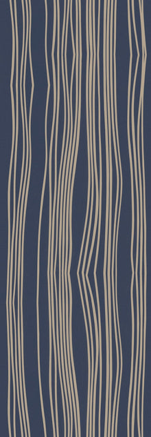 A00151 Tectonic Faults Sapphire Geo Wallpaper by Coordonné