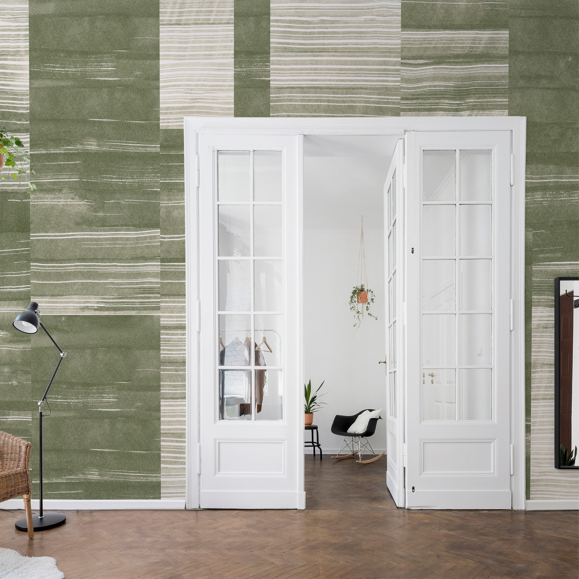 A00159 Earth Layers Silvester Geo Mural by Coordonné