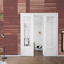 A00160 Earth Layers Terracotta Geo Mural by Coordonné
