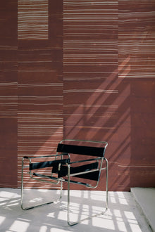 A00160 Earth Layers Terracotta Geo Mural by Coordonné