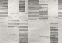 A00161 Earth Layers Metallics Silver Geo Mural by Coordonné