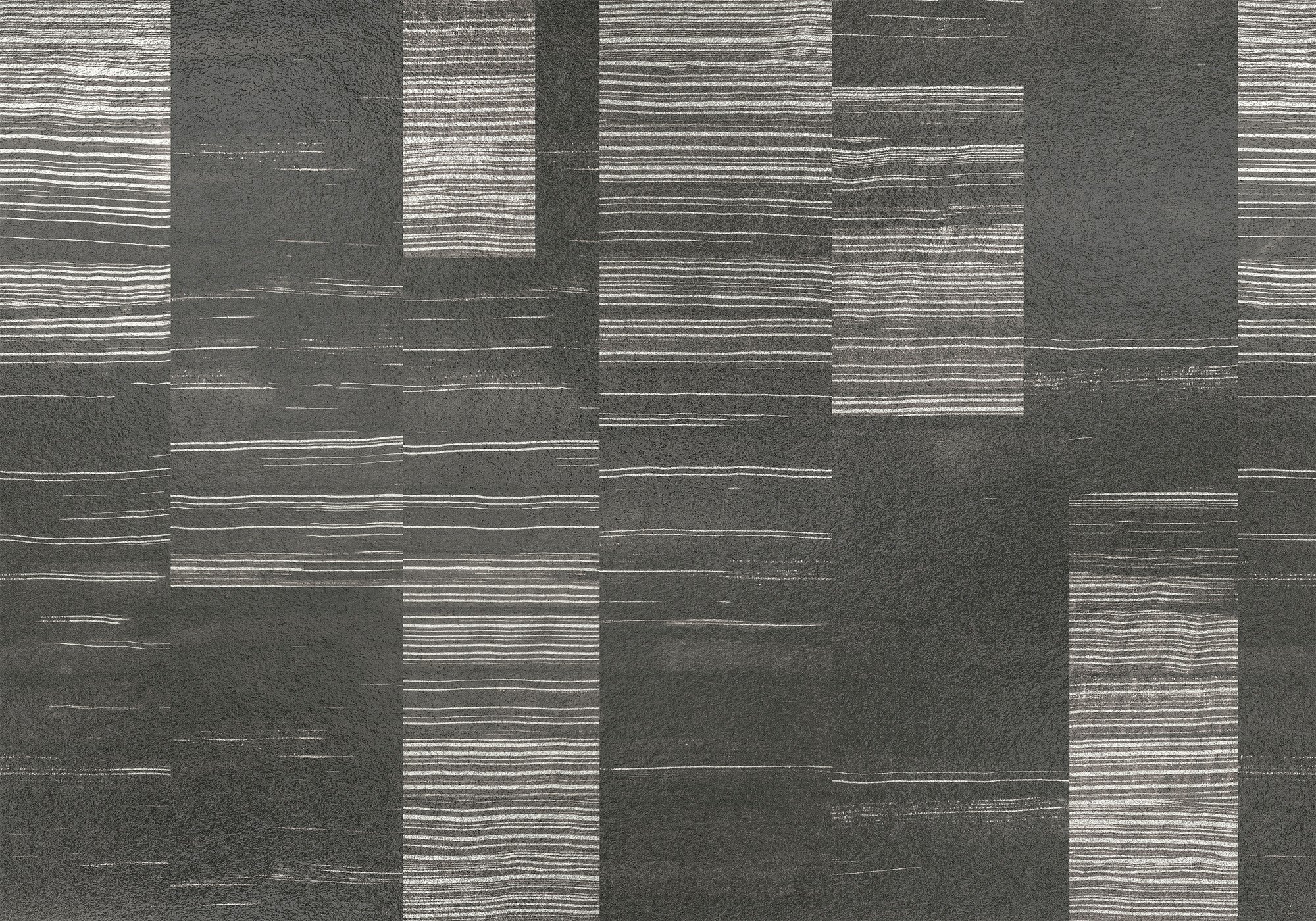 A00162 Earth Layers Metallics Onyx Geo Mural by Coordonné