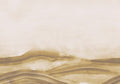 Atmospheric Haze Amber Geo Mural by Coordonné