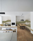 A00164 Atmospheric Haze Silvester Geo Mural by Coordonné