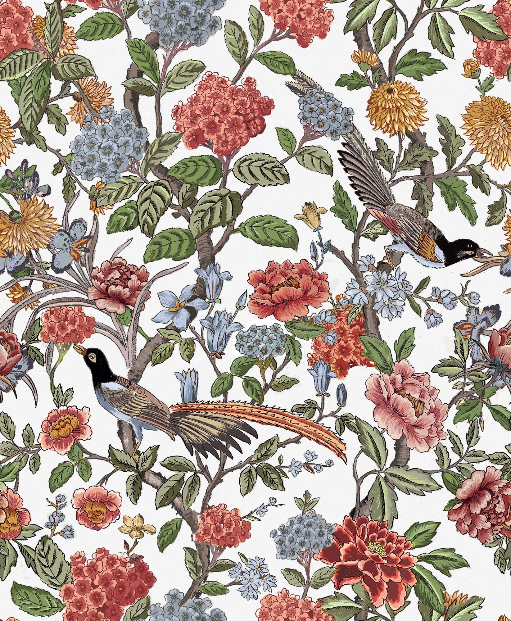 A00200 Mercedes Cisne Feria Wallpaper by Coordonné