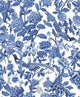 Mercedes Índigo Feria Wallpaper by Coordonné