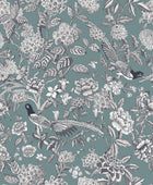 A00202 Mercedes Celadón Feria Wallpaper by Coordonné