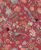 A00203 Mercedes Carmesí Feria Wallpaper by Coordonné