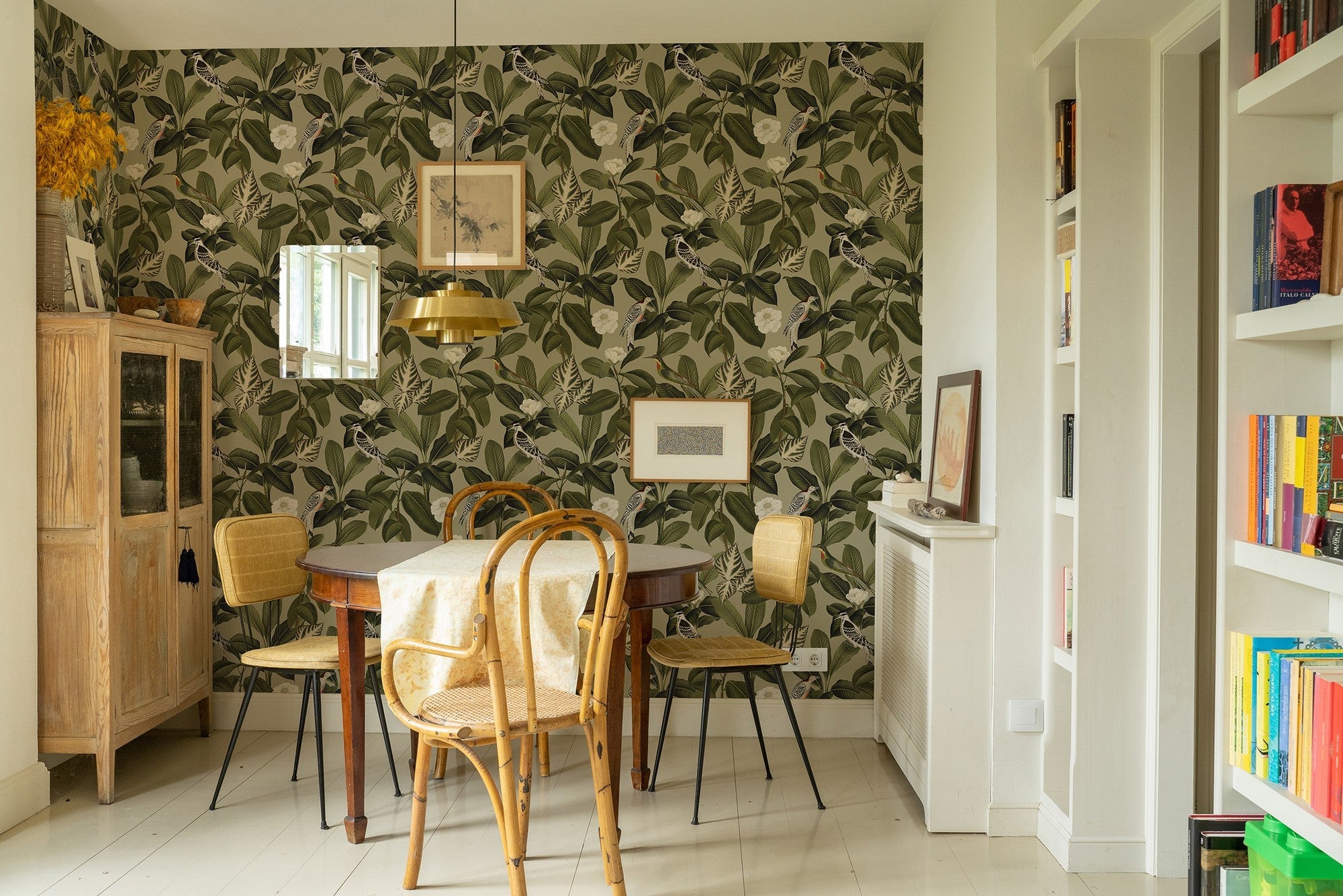 A00207 Rocio Pistacho Feria Wallpaper by Coordonné