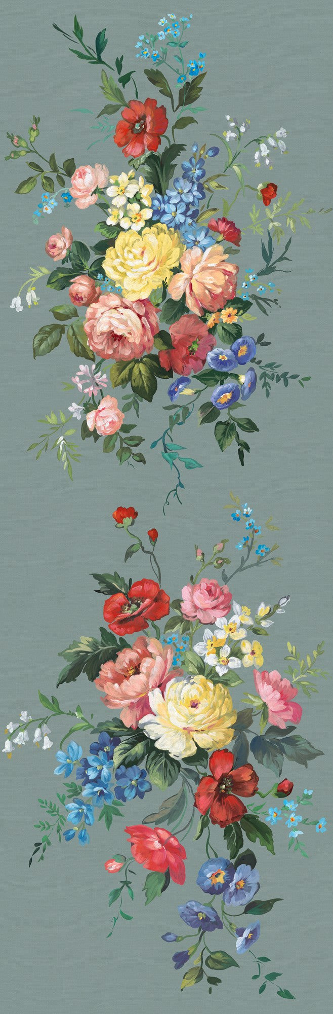 A00218 Carmen Celadón Feria Wallpaper by Coordonné