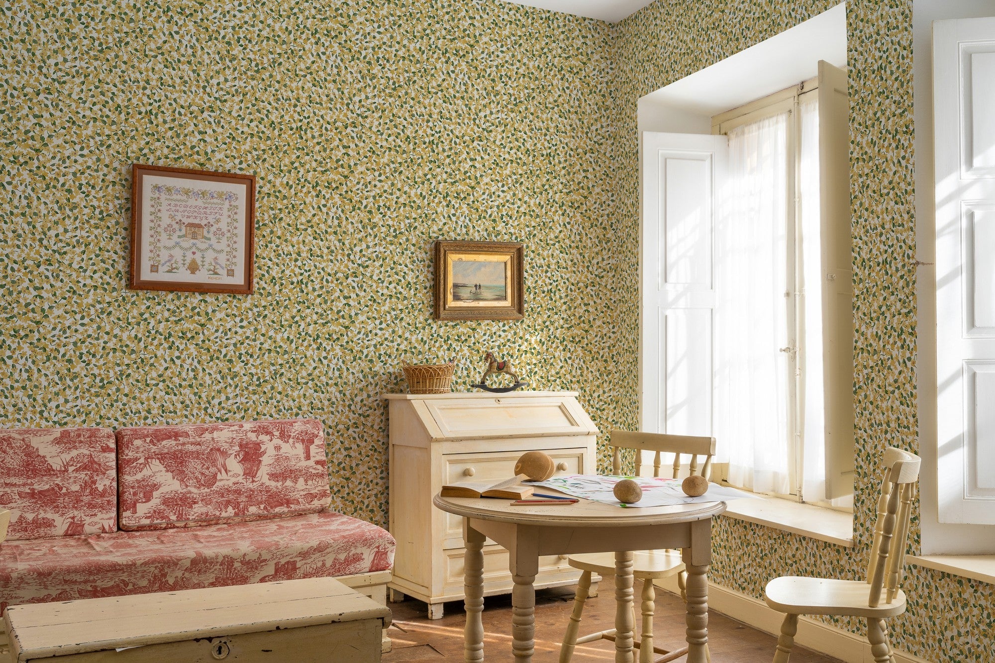 A00228 Ana Cúrcuma Feria Wallpaper by Coordonné