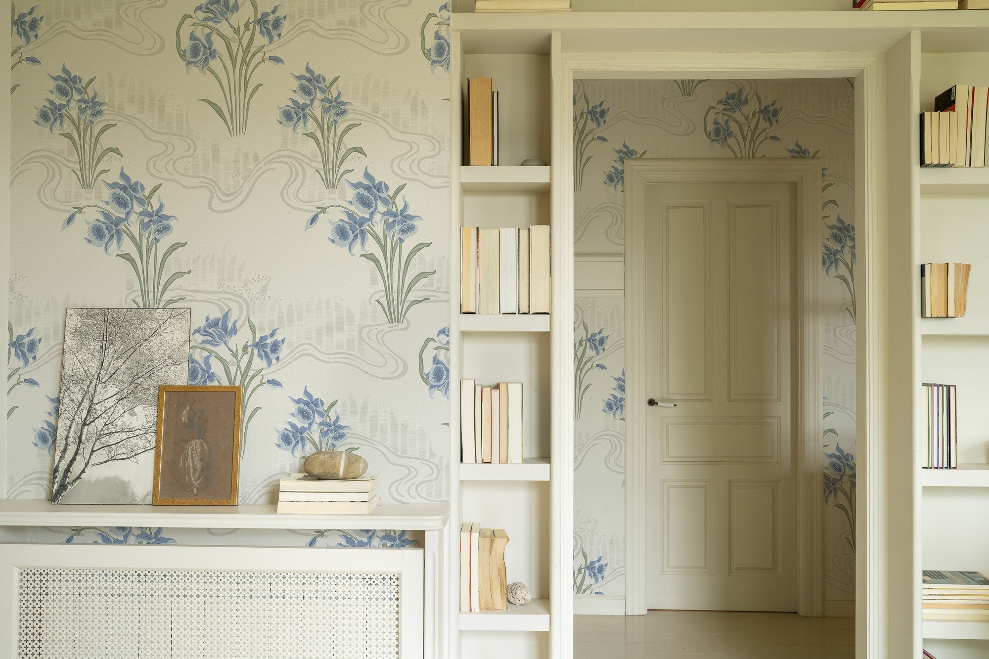 A00233 Candela Índigo Feria Wallpaper by Coordonné