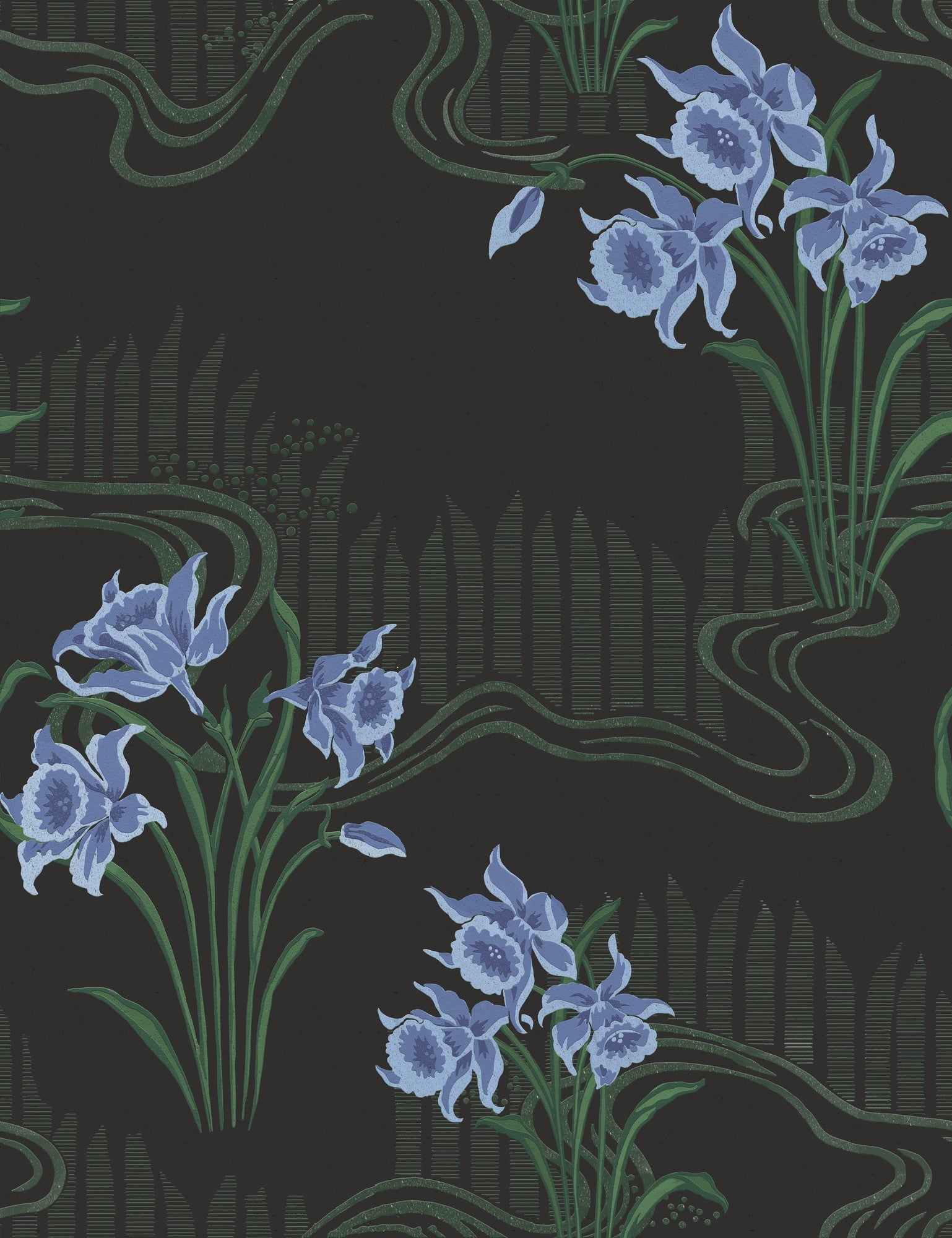 A00234 Candela Azabache Feria Wallpaper by Coordonné