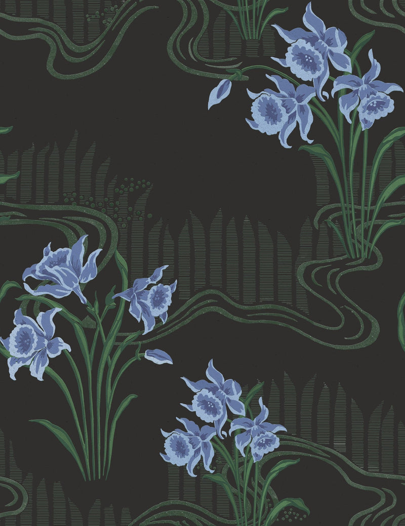 A00234 Candela Azabache Feria Wallpaper by Coordonné