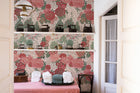 A00237 Maria Luisa Carmesí Feria Wallpaper by Coordonné