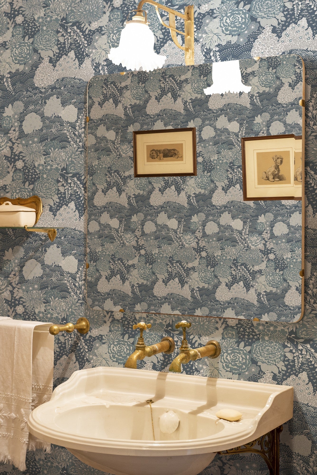 A00239 Maria Luisa Celadón Feria Wallpaper by Coordonné
